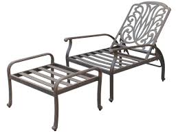 Darlee Outdoor Living Standard Elisabeth Cast Aluminum Antique Bronze Adjustable Club Chair And Ottoman Dl709 1 Lounge Chair Outdoor Patio Chairs Wood Patio Chairs