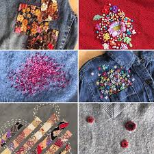 Jemima Lumley On Instagram Getting Samples Together For Next Weekend S Workshop Bristolfolkhouse Decorative Stitches Patchi Visible Mending Stitch Darning