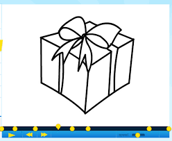 This will be the top of the gift box. How To Draw Christmas Presents