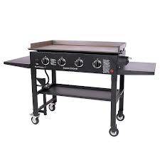 Remove all oil and loosened rust flakes with paper towels. Blackstone 1554 4 Burner Griddle Gas Cooking Station Bed Bath Beyond