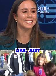 Noemie Fox Olympics Jess Fox Jumps in