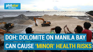 Doh Cites Health Risk Posed By Crushed Dolomite Says Denr Approval Means White Sand Project Safe Philstar Com