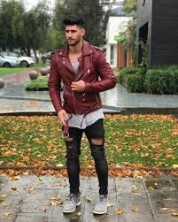 Men Boot Ideas With Leather Jacket For Combination Men Boot Ideas With Leather Jacket For Com Hipster Mens Fashion Brown Leather Jacket Men Leather Jacket Men