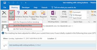 How To Create A Meeting With Voting Buttons In Outlook