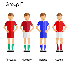 Hongarije had tegen portugal al laten zien een bijzonder lastige tegenstander te zijn, maar toch leken de fransen zaterdagmiddag verrast. Spelers Van Het Voetbalteam Groep C Duitsland Oekraine Polen En Noord Ierland Voetbalelftal Vector Uniformen Royalty Vrije Cliparts Vectoren En Stock Illustratie Image 56920561