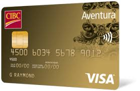 aventura gold visa credit cards cibc