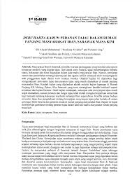Check spelling or type a new query. Pdf Debu Harta Karun Peranan Tajau Dalam Rumah Panjang Masyarakat Iban Sarawak Masa Kini