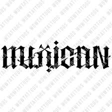 The label chicano is sometimes used interchangeably with mexican american, although the terms have different meanings. Mexican American Ambigram Tattoo Instant Download Design Stencil Wow Tattoos