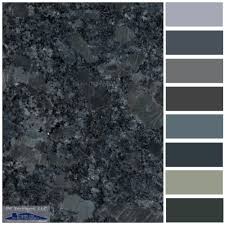 We chose the dallas white granite but chose grey cabinets and i tried googling to see if i could find anything, found 1 picture and i wasn't impressed. Steel Grey Granite Grey Granite Countertops Grey Granite Granite Colors