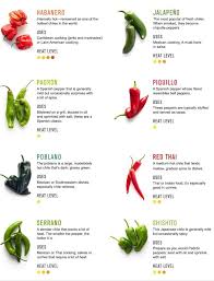 60 Meticulous Fresh And Smoked Chili Peppers Chart
