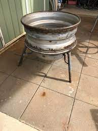 Fire pit which is made from a truck rim solid construction made to last. Sold Sold Sold Sold Truck Rim Fire Pit Custom Fire Pits Facebook