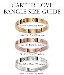 size cartier bracelet images