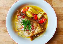 Gulai udang dan kepala kakap ala fe. Resep Dan Cara Memasak Asem Asem Kepala Kakap Lencam 100 Enak Arenatani Digital Indonesia