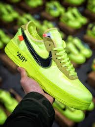 Nike Air Force 1 Off White Black Off White X Nike Air Force 1 Part 2 Volt Ao4606 700 Tenis