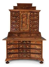 Suddeutscher Barocktabernakelschreibschrank Barock Mobel Antikes Holz Barock