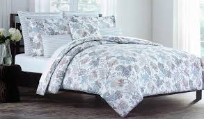 Check spelling or type a new query. Buy Cynthia Rowley Bedding 3 Piece Full Queen Duvet Cover Set Floral Paisley Pattern In Shades Of Pink Blue Gray In Cheap Price On Alibaba Com