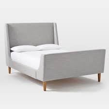 Nab our style for yourself with the elegant bed. Upholstered Sleigh Bed