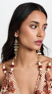 Ulla Johnson Hand Hammered Chain Earrings