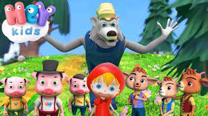 Cei trei purcelusi si lupul cel rau in romana. Povesti Pentru Copii Cu Lupul Cel Rau Capra Cu 3 Iezi Scufita Rosie Cei 3 Purcelusi Heykids Youtube