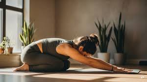 Yoga pose for lower back pain relief