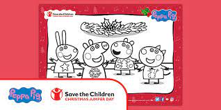 They will wake up refreshed on christmas morning to receive christmas. Free Peppa Pig Christmas Colouring Page Teacher Made