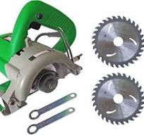 DUMDAAR 1400W CM4SB 110mm Marble Cutter Tile cutting Machine (With 2pc TCT  blade) : Amazon.in: Home Improvement