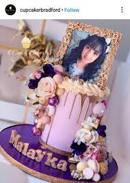 Birthday Cake With Photo Frame Colour Combo Frame Birthday Cake In 2020 Unique Cakes Birthday Cake Cake