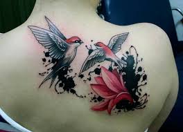 Bird And Flower Tattoos For Women Tattoos Flower Tattoo Shoulder Beautiful Tattoos For Women
