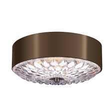 If you are mainly looking for 2020 newest ceiling light diffuser and. Small Flush Fit Decorative Ceiling Light Dark Brass With Pressed Glass