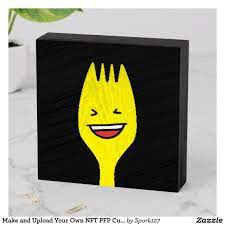 Make And Upload Your Own Nft Pfp Custom Crypto Wooden Box Sign Zazzle Com In 2021 Box Signs Wooden Boxes Rustic Wooden Sign