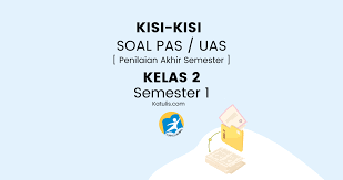 Kisi kisi soal sbk kelas 2 sd semester 2. Kisi Kisi Soal Pas Kelas 2 Semester 1 K13 Revisi Terbaru Katulis