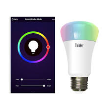 Esp8266 Smart Home Wifi Rgb Led Light Lamp Wireless E27 Interface Rgb Led Lights Led Light Lamp Led Lights