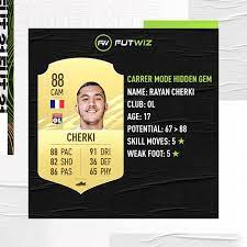 71 60 62 74 20 58. Futwiz Career Mode Fifa21 Cherki Fifa Fifa21 Facebook