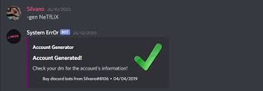 Maybe you would like to learn more about one of these? Github Silvanohirtie Account Generator A Discord Bot You Can Use To Give Accounts To Your Server S Members