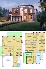 See more ideas about house designs exterior, facade house, architecture house. 5 Bedroom Three Story Modern Northwest Home With Balconies And 2 Bed Adu Floor Plan In 2021 Modern Style House Plans Modern House Floor Plans House With Balcony