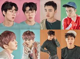 Wowkeren Com Exo Bergaya Lawas Di Foto Teaser Lucky One Fans Makin Kepo Konsep Monster Fans Monster Exo