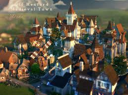 The full set gives you a freedom to make your own medieval . The Sims Resource Old Henford Medieval Town