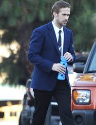 Ryan Gosling Blue La La Land Blazer Bond Suits Ryan Gosling Style James Bond Suit