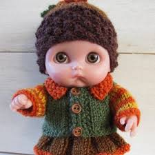 Vintage Crochet Pattern Halloween Witch Bed Doll Music Box or Pillow Doll  13 Inch PDF Instant Digital Download 13" Dress Outfit Hat 10 Ply