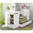 Meubles chambre bb : lits, armoires, tables langer - 3Suisses