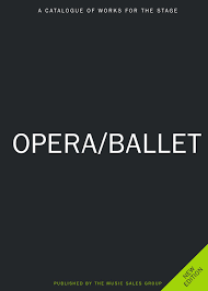 Offline installer / full standalone setup. Music Sales Opera Ballet Catalogue 2017 By Scoresondemand Issuu