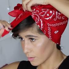 One way to style all hair types is with a headband. 5 Ways To Wear A Bandana Get The Look How To Tresemme