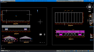 Biasanya aplikasi ini digunakan oleh para arsitek untuk merancang rencana gambar bangunan seperti rumah, hotel, bahkan otomotif rancangan mobil maupun kapal laut. Download Gambar Gudang Single Beam Detail Dwg Autocad Autocad Referensi Gambar Belajar