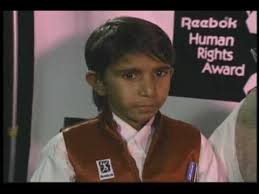 Iqbal was sold into slavery at a carpet factory at age four, and worked on looms until the age of 10, when he ran away from the. Iqbal Masih Child Hero Youtube