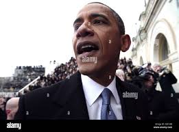 Greets u s president barack obama hi-res stock photography and images