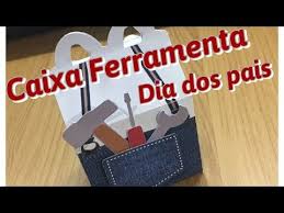 Caixa De Ferramentas Para O Dia Dos Pais Youtube Molde Caixa Dia Do Pai Caixa De Ferramentas