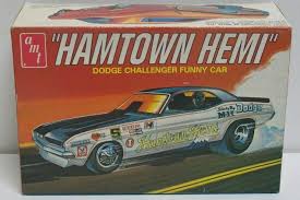 Amt Hamtown Hemi Dodge Challenger Funny Car Model Cars Kits Car Humor Model Kit