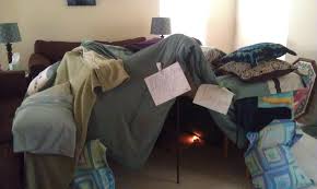How To Build A Pillow Fort| Fatherly Rainy Day Activities 