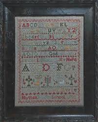 Agnes Outterson Sampler Cross Stitch Chart