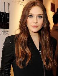 Kestane Kizil Sac Rengi En Guzel Sac Modelleri Ve Kesimleri Elizabeth Olsen Haircut Hair Styles Balayage Hair